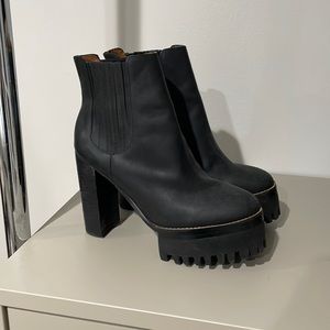Super tall Jeffrey Campbell boots